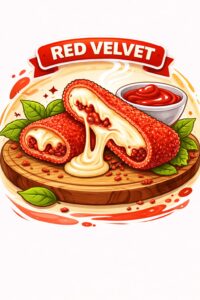Risol by Kaynasa dengan perpaduan Red Velvet klasik